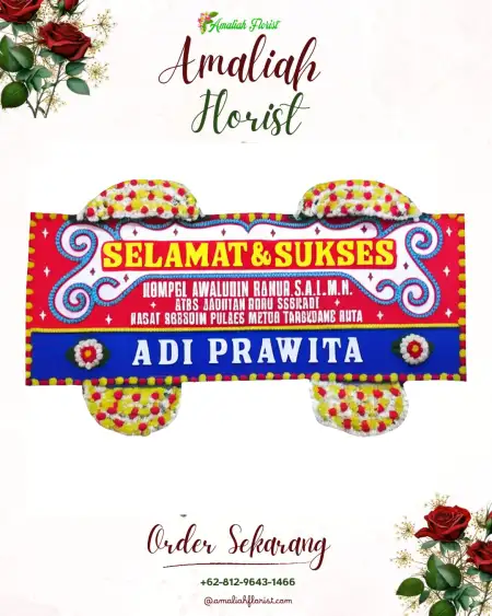 Papan Bunga Ucapan Selamat Sidalang