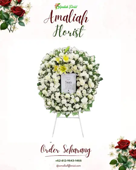 Krans Bunga Duka Sidalang